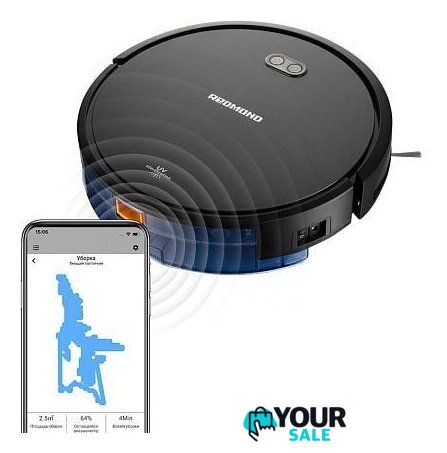 Робот-пылесос Redmond (Редмонд) RV-R650S WiFi - Изображение №5 — Интернет-магазин Your Sale