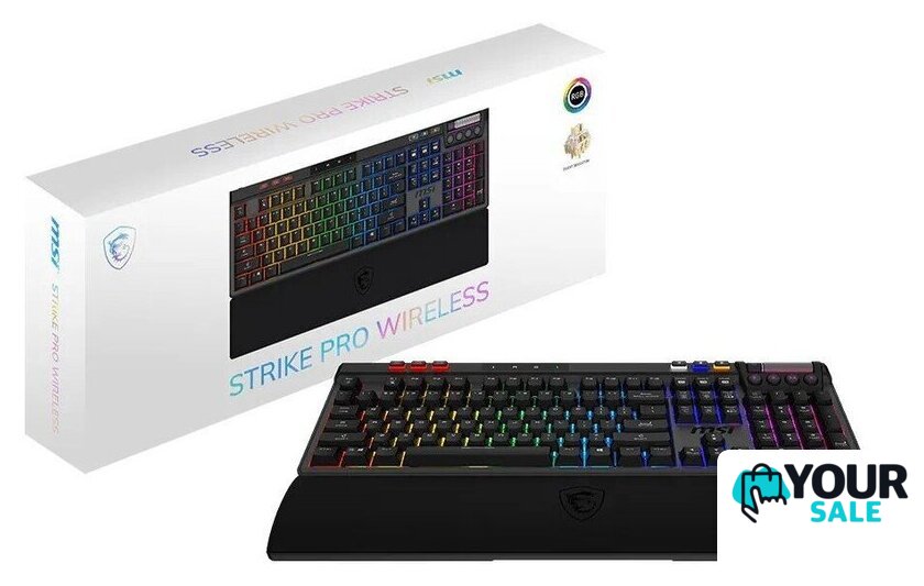 Клавиатура MSI Strike Pro Wireless (нет кириллицы) - Изображение №5 — Интернет-магазин Your Sale