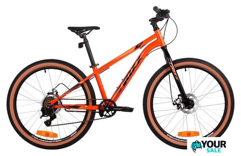 Велосипед Foxx Aztec JR 24 р.12 2025 24SHD.AZTEC.12OR5 (оранжевый, разобранный) - Изображение №2 — Интернет-магазин Your Sale