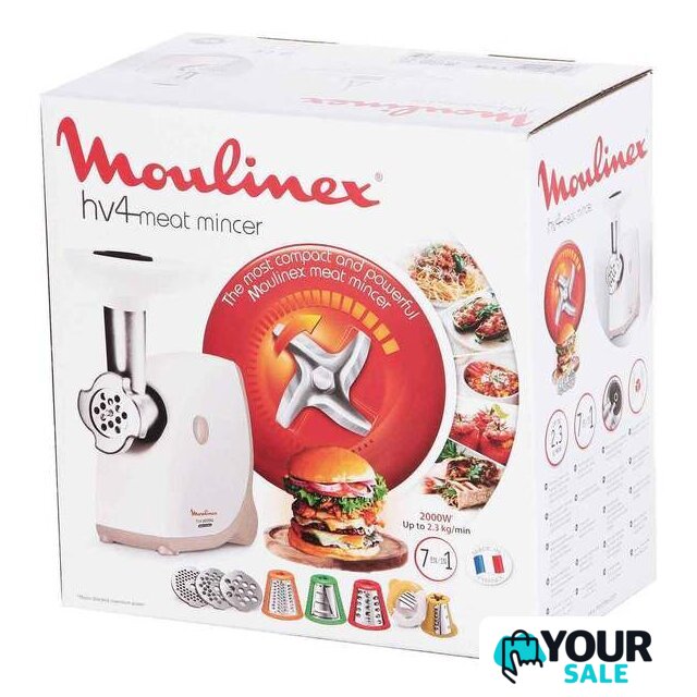 Мясорубка Moulinex HV4 ME476132 - Изображение №6 — Интернет-магазин Your Sale