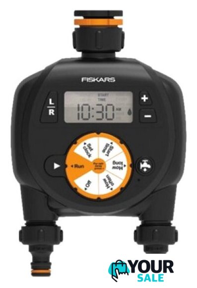 Таймер Fiskars Таймер подачи воды на две зоны 1054792 - Изображение №1 — Интернет-магазин Your Sale