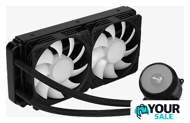 Система жидкостного охлаждения для процессора AeroCool Mirage L240 (черный) - Изображение №3 — Интернет-магазин Your Sale