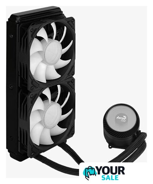 Система жидкостного охлаждения для процессора AeroCool Mirage L240 (черный) - Изображение №4 — Интернет-магазин Your Sale