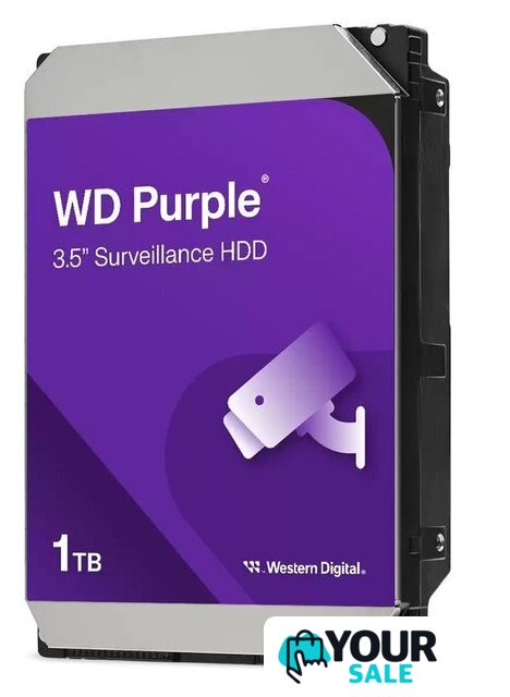 Жесткий диск WD Purple Surveillance 3TB WD34PURZ - Изображение №1 — Интернет-магазин Your Sale