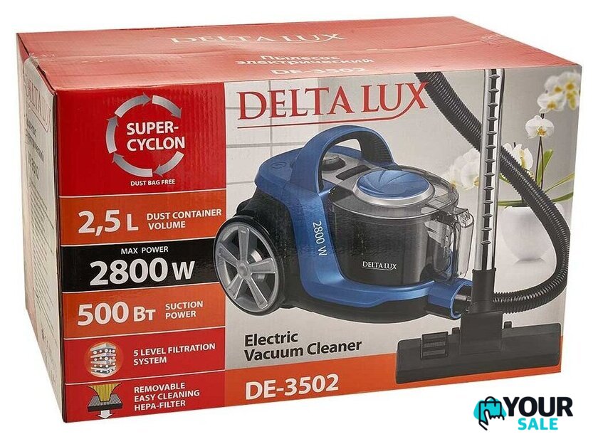 Пылесос Delta DE-3502 (синий) - Изображение №11 — Интернет-магазин Your Sale