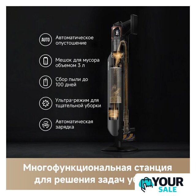 Пылесос Dreame Cordless Vacuum Cleaner Z20 Aqua Cycle Station (евровилка) - Изображение №4 — Интернет-магазин Your Sale