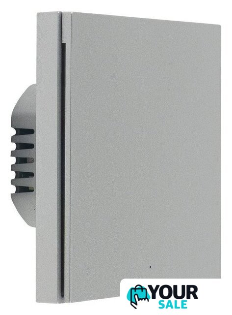 Умный выключатель Aqara Smart Wall Switch H1 одноклавишный без нейтрали (серый) - Изображение №1 — Интернет-магазин Your Sale