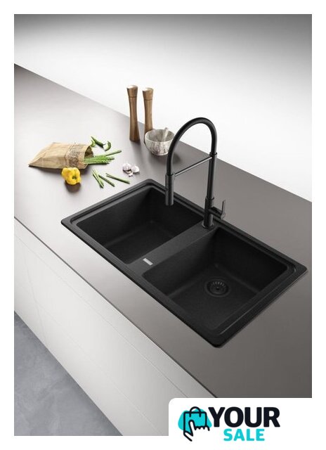 Кухонная мойка Franke Basis BFG 620-34-34 114.0741.179 (оникс) - Изображение №2 — Интернет-магазин Your Sale