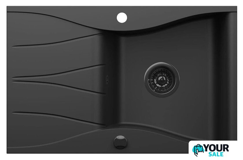 Кухонная мойка Kernau KGS O 6078 1B1D Deep Black - Изображение №3 — Интернет-магазин Your Sale