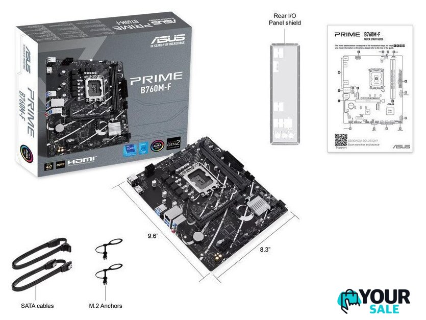 Материнская плата ASUS Prime B760M-F - Изображение №6 — Интернет-магазин Your Sale