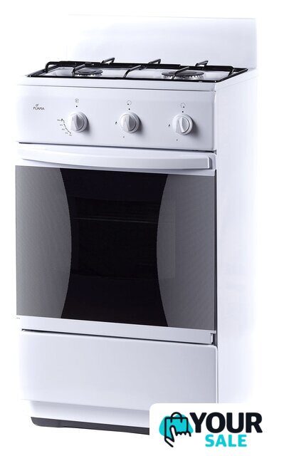 Кухонная плита Flama CК 2202 W - Изображение №1 — Интернет-магазин Your Sale