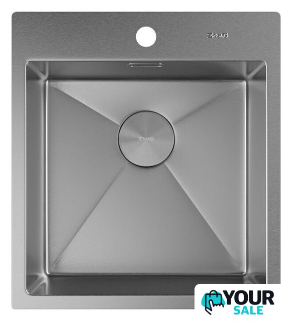Кухонная мойка ZorG Zerox 46 IF Steel - Изображение №3 — Интернет-магазин Your Sale
