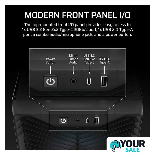 Корпус Corsair 3200D RS ARGB CC-9011346-WW - Изображение №10 — Интернет-магазин Your Sale