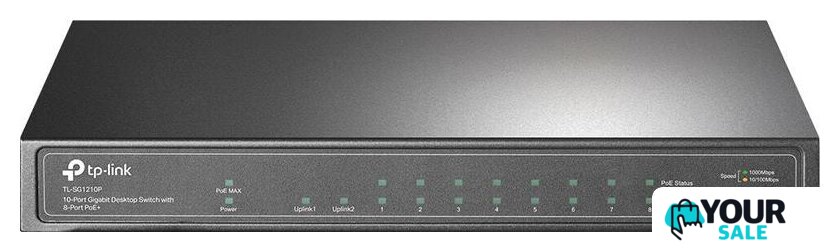 Неуправляемый коммутатор TP-Link TL-SG1210P - Изображение №1 — Интернет-магазин Your Sale