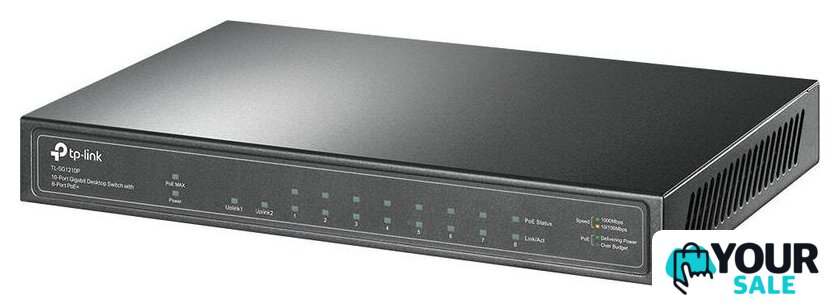 Неуправляемый коммутатор TP-Link TL-SG1210P - Изображение №2 — Интернет-магазин Your Sale