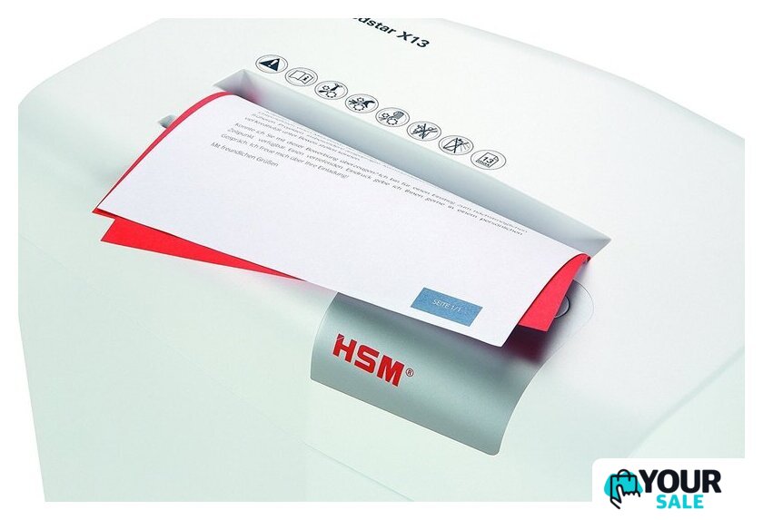 Шредер HSM Shredstar X13 (4.0x37) (белый) - Изображение №2 — Интернет-магазин Your Sale