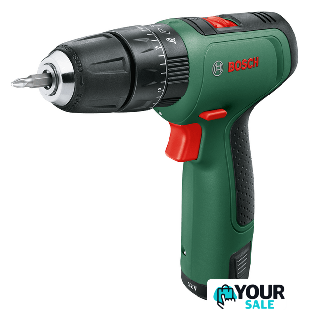 Ударная дрель-шуруповерт Bosch EasyImpact 1200 06039D3104 (с 1-им АКБ, кейс) - Изображение №1 — Интернет-магазин Your Sale