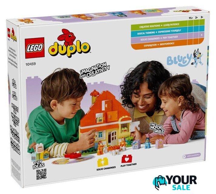 Конструктор LEGO DUPLO 10459 Bluey Семейный дом Блуи с игрой на память - Изображение №10 — Интернет-магазин Your Sale