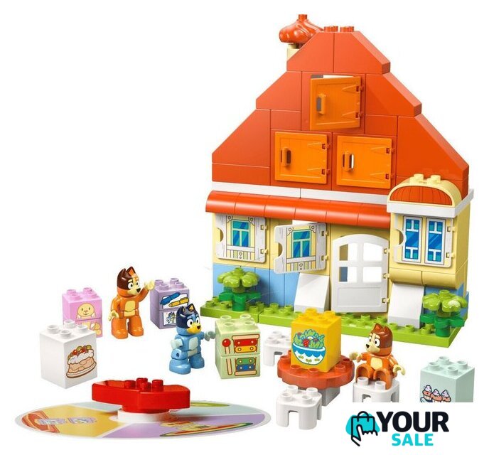 Конструктор LEGO DUPLO 10459 Bluey Семейный дом Блуи с игрой на память - Изображение №2 — Интернет-магазин Your Sale