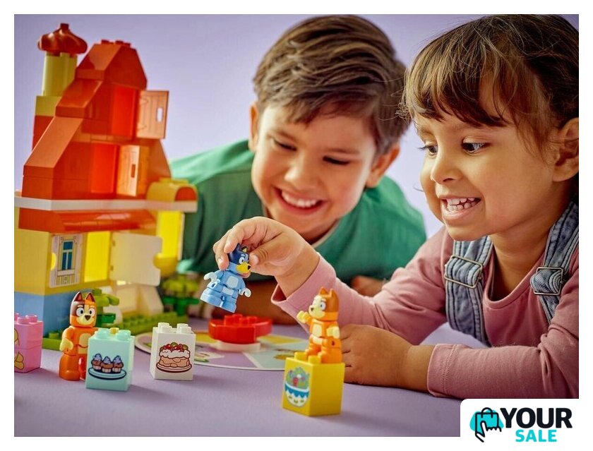 Конструктор LEGO DUPLO 10459 Bluey Семейный дом Блуи с игрой на память - Изображение №9 — Интернет-магазин Your Sale