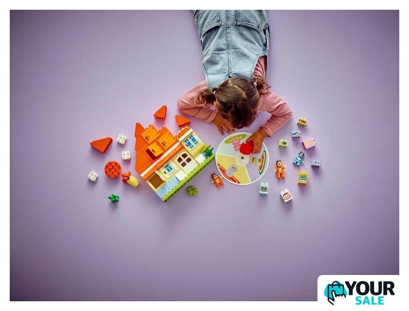 Конструктор LEGO DUPLO 10459 Bluey Семейный дом Блуи с игрой на память - Изображение №7 — Интернет-магазин Your Sale