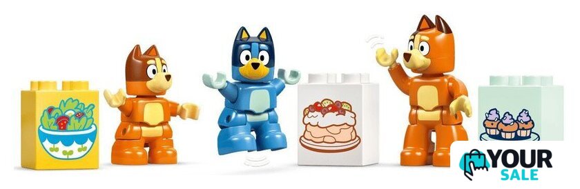 Конструктор LEGO DUPLO 10459 Bluey Семейный дом Блуи с игрой на память - Изображение №4 — Интернет-магазин Your Sale