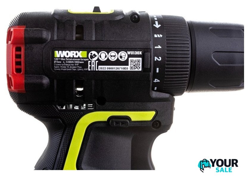 Дрель-шуруповерт Worx Professional WU130X (с 2-мя АКБ, сумка) - Изображение №6 — Интернет-магазин Your Sale