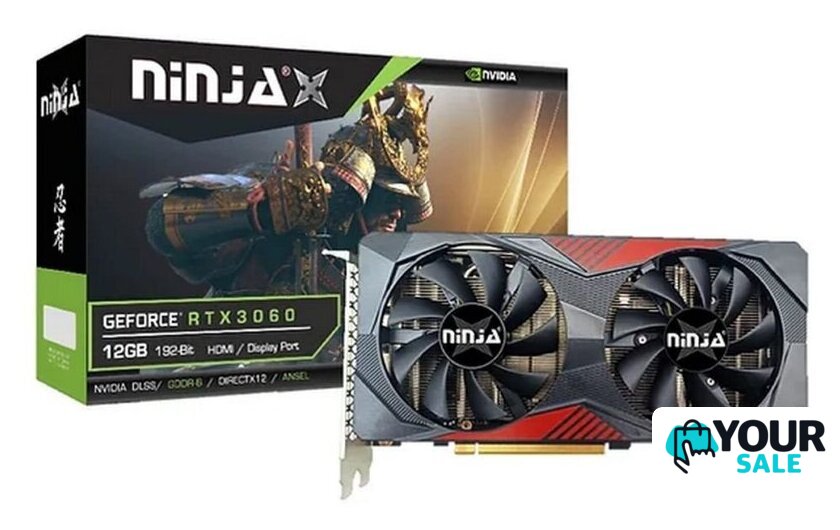Видеокарта Sinotex Ninja GeForce RTX 3060 12GB GDDR6 NF306F126F - Изображение №2 — Интернет-магазин Your Sale