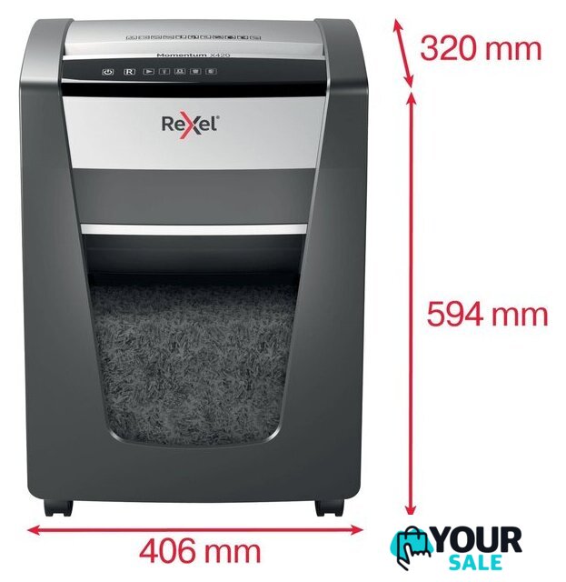 Шредер Rexel Momentum X420 - Изображение №9 — Интернет-магазин Your Sale