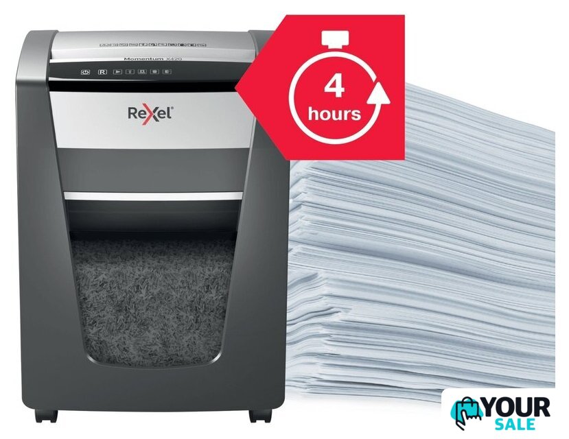 Шредер Rexel Momentum X420 - Изображение №4 — Интернет-магазин Your Sale