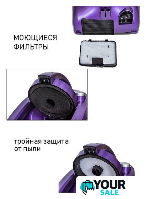 Пылесос JVC JH-VC427 - Изображение №6 — Интернет-магазин Your Sale