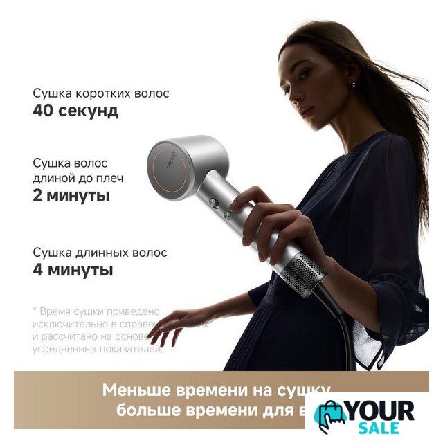 Фен Trouver Shine 10 (серебристый) - Изображение №10 — Интернет-магазин Your Sale