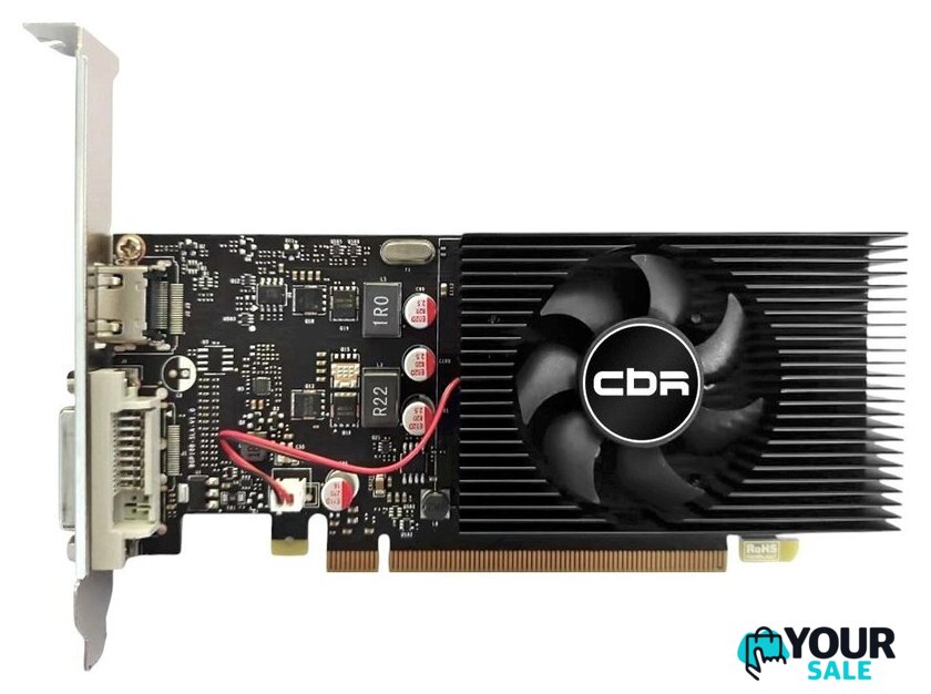 Видеокарта CBR GeForce GT 1030 2GB GDDR5 VGA-STX1030-2G-RTL - Изображение №1 — Интернет-магазин Your Sale