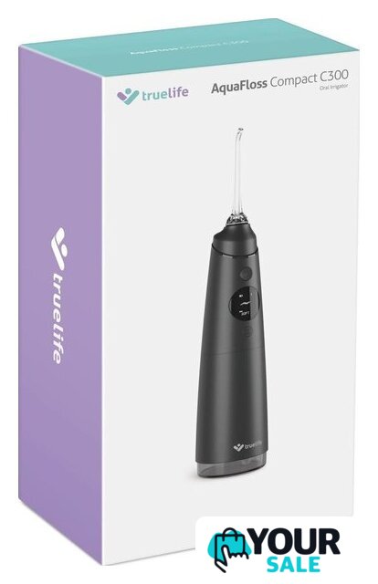 Ирригатор  TrueLife AquaFloss Compact C300 (черный) TLF778444 - Изображение №13 — Интернет-магазин Your Sale