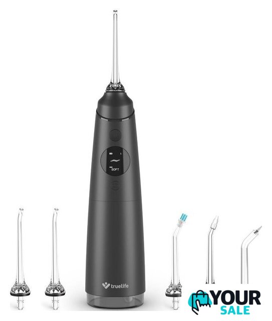 Ирригатор  TrueLife AquaFloss Compact C300 (черный) TLF778444 - Изображение №1 — Интернет-магазин Your Sale