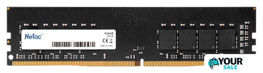 Оперативная память Netac Basic 16ГБ DDR5 5600 МГц NTBSD5P56SP-16 - Изображение №1 — Интернет-магазин Your Sale
