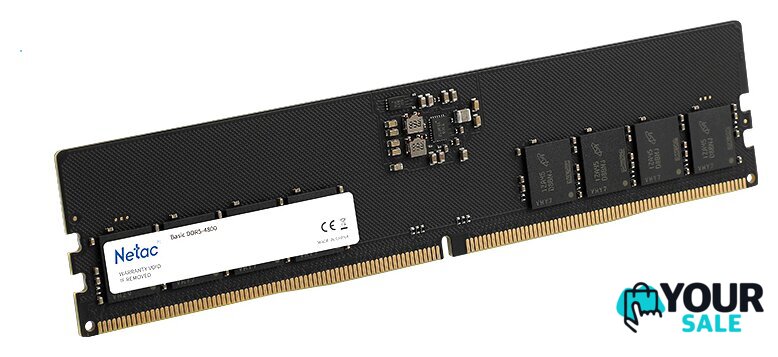 Оперативная память Netac Basic 16ГБ DDR5 5600 МГц NTBSD5P56SP-16 - Изображение №4 — Интернет-магазин Your Sale