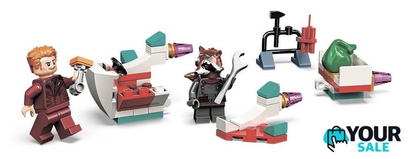 Конструктор LEGO Marvel 76231 Адвент-календарь Стражи Галактики - Изображение №3 — Интернет-магазин Your Sale
