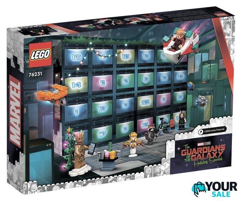Конструктор LEGO Marvel 76231 Адвент-календарь Стражи Галактики - Изображение №5 — Интернет-магазин Your Sale