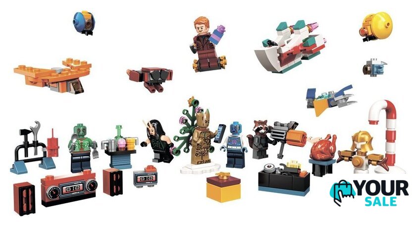 Конструктор LEGO Marvel 76231 Адвент-календарь Стражи Галактики - Изображение №4 — Интернет-магазин Your Sale