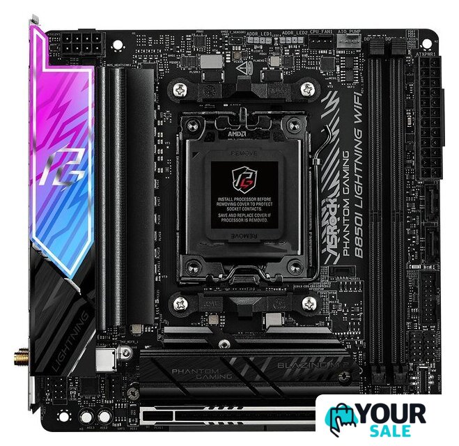 Материнская плата ASRock B850I Lightning WiFi Phantom Gaming - Изображение №1 — Интернет-магазин Your Sale