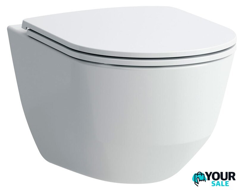 Унитаз подвесной Laufen Pro Rimless с пневмокрышкой 8209660000001 + 8989660000001 - Изображение №1 — Интернет-магазин Your Sale