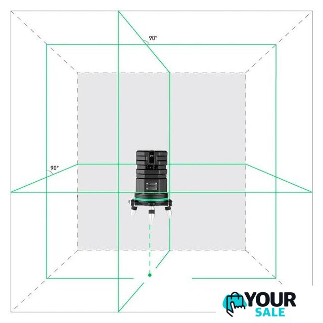 Лазерный нивелир ADA Instruments 6D Servoliner Green А00622 - Изображение №3 — Интернет-магазин Your Sale