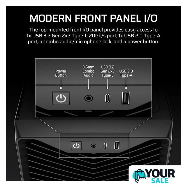 Корпус Corsair 3200D RS CC-9011334-WW - Изображение №10 — Интернет-магазин Your Sale
