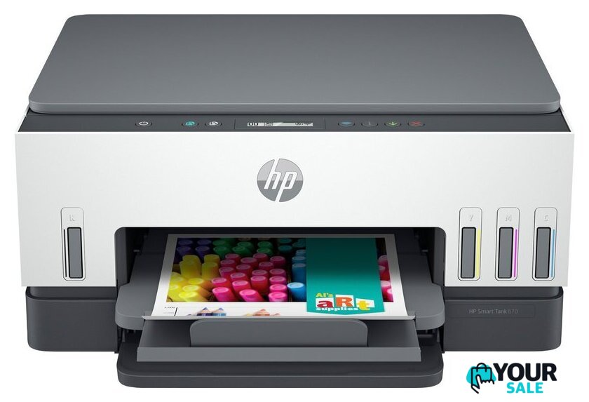 МФУ HP Smart Tank 670 6UU48A - Изображение №1 — Интернет-магазин Your Sale