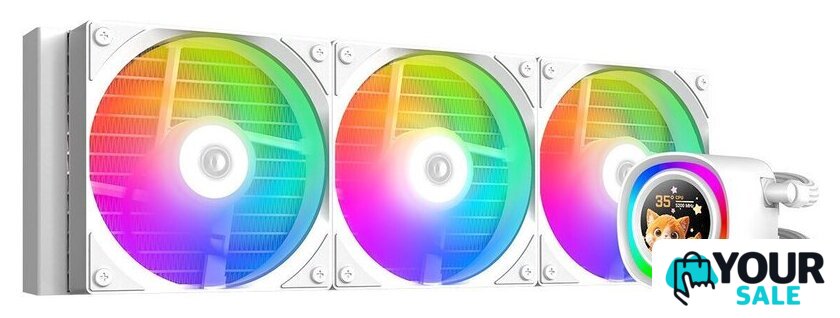 Система жидкостного охлаждения для процессора ID-Cooling FX360 LCD White - Изображение №1 — Интернет-магазин Your Sale