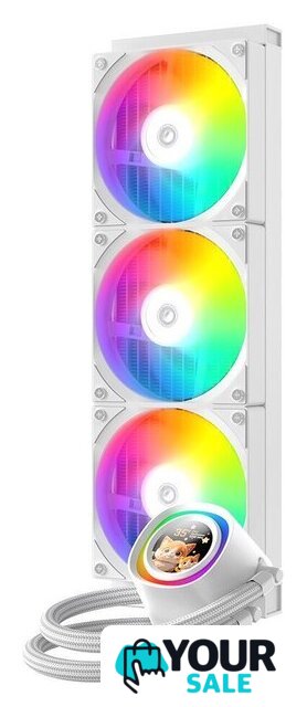 Система жидкостного охлаждения для процессора ID-Cooling FX360 LCD White - Изображение №2 — Интернет-магазин Your Sale