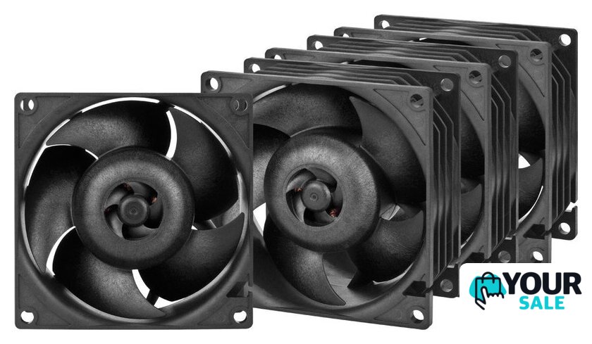 Комплект вентиляторов для корпуса Arctic S8038-7K 4 Pack ACFAN00292A - Изображение №1 — Интернет-магазин Your Sale
