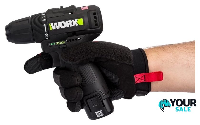 Дрель-шуруповерт Worx Professional WE210.2 (с 2-мя АКБ) - Изображение №19 — Интернет-магазин Your Sale