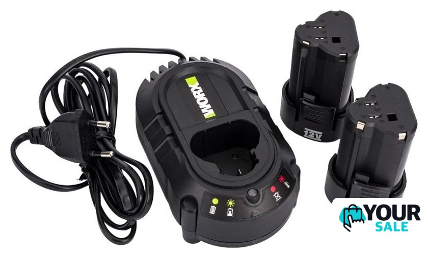 Дрель-шуруповерт Worx Professional WE210.2 (с 2-мя АКБ) - Изображение №11 — Интернет-магазин Your Sale